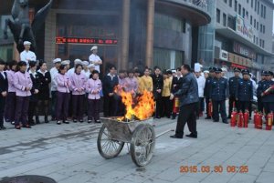2015年玉豐國(guó)際大酒店消防演習(xí)
