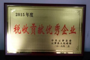 玉豐集團(tuán)榮獲“稅收貢獻(xiàn)優(yōu)秀企業(yè)”榮譽